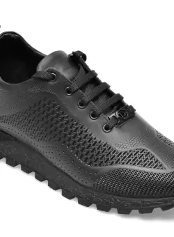 Pantofi sport GRYXX negri, 82778, din piele naturala