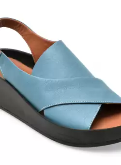 Sandale MAGRIT albastre, 103, din piele naturala