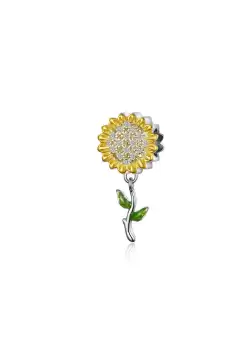 Talisman din argint Sunflower