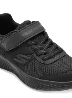 Pantofi sport SKECHERS negri, GO RUN 400 V2 , din material textil si piele ecologica